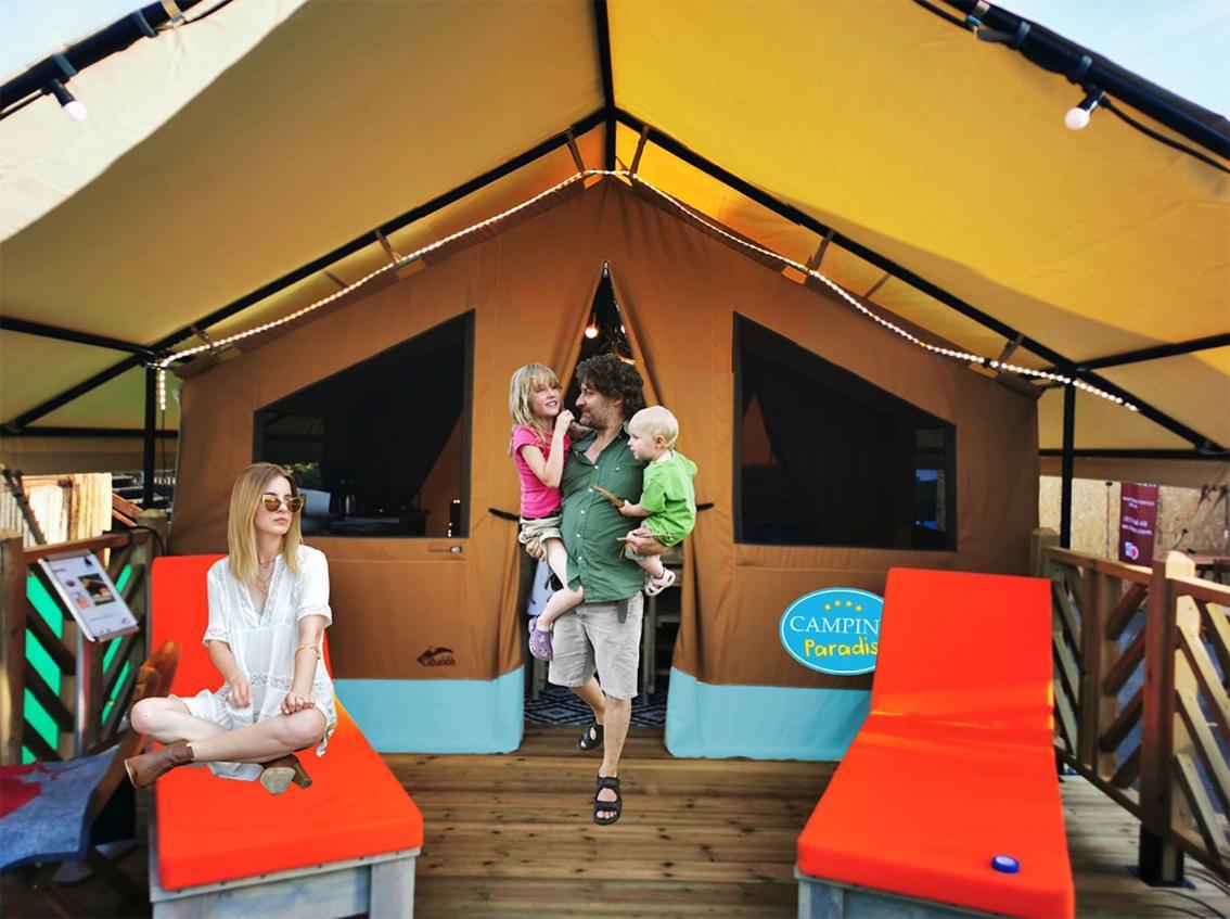Oh! Campings - Camping Paradis A L'Ombre Des Tilleuls Peyrouse Extérieur photo